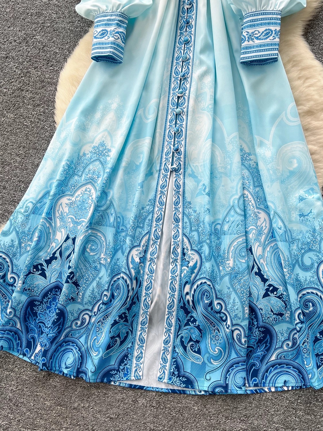 Space girl print dress ED156 images